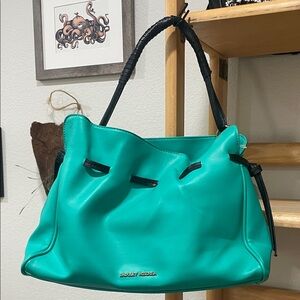 Badgley Mischka Turquoise Shoulder Bag